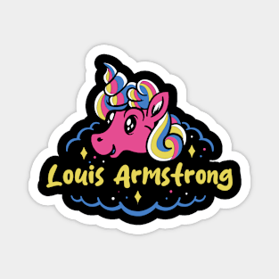 louis and unicorn Magnet