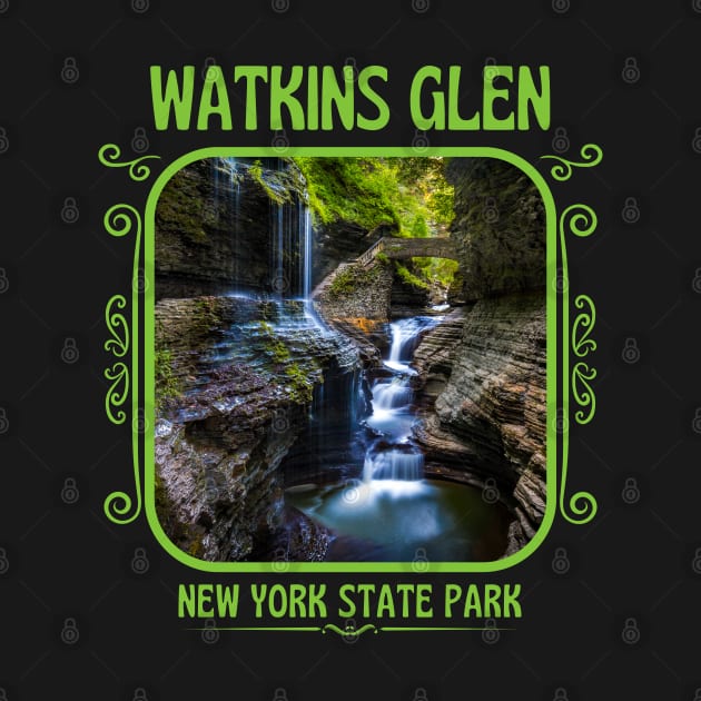 Watkins Glen State Park by Souls.Print