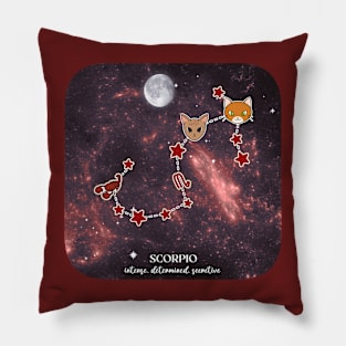 Catstellation-Scorpio Pillow