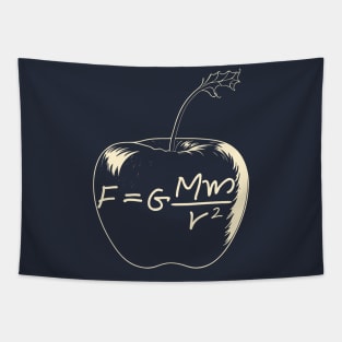 Newton's apple Tapestry