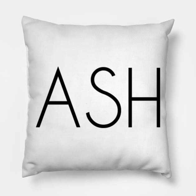 Ash Pillow by jlinsdell