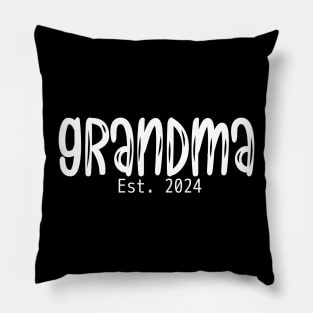 Grandma Est. 2024 Pillow