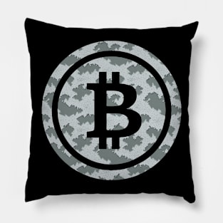 Bitcoin BTC coin Crypto coin Cryptocurrency Pillow