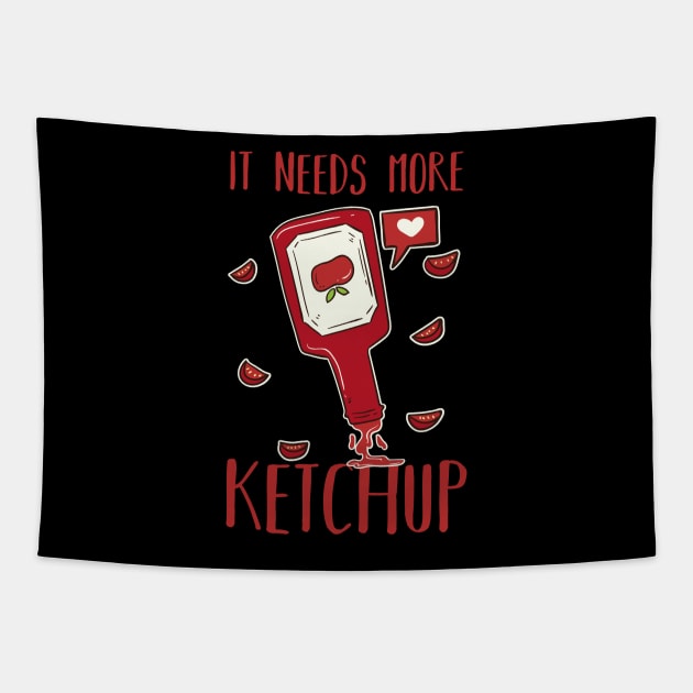 Ketchup Lover Tapestry by Design Seventytwo