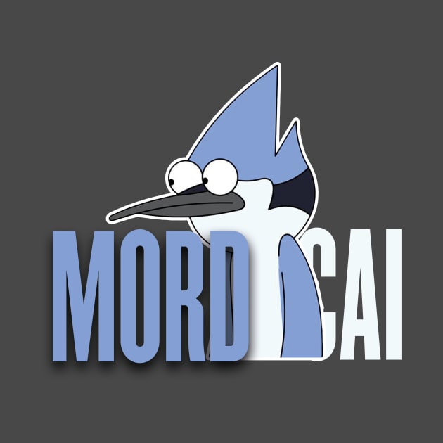 Mordecai's Whimsical Portrait by StickersMan