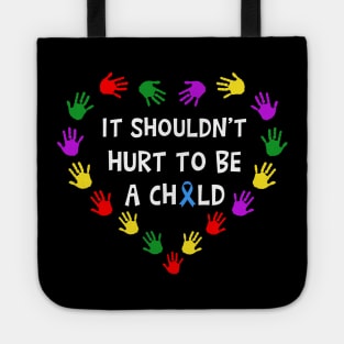 Child Abuse Prevention Stop Child Abuse Tote