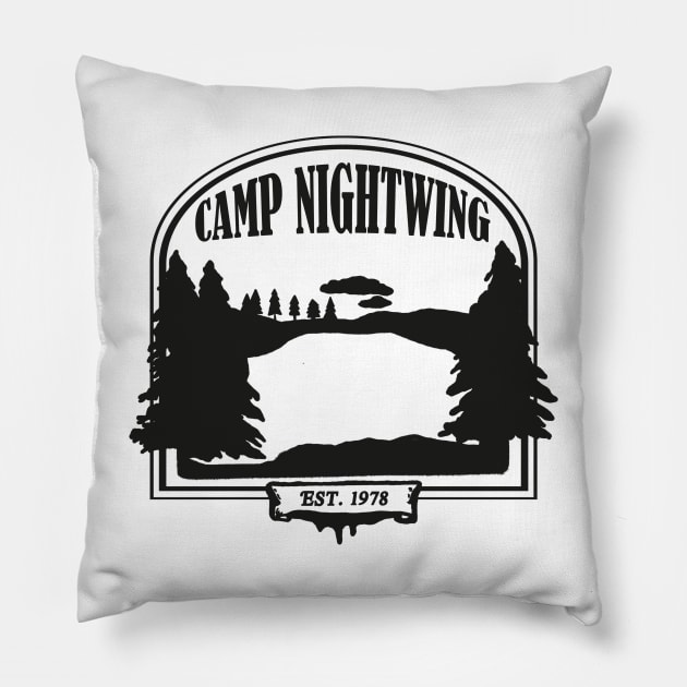 CAMP NIGHTWING Pillow by ARTCLX