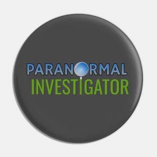 Paranormal Investigator Pin