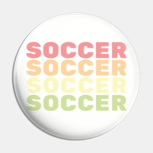 Soccer Repeat Pin