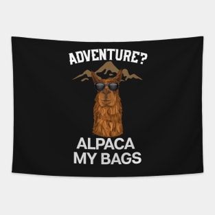 Adventure? Alpaca My Bags Tapestry