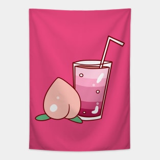 Peach Drink Tapestry