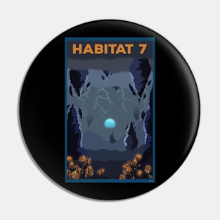 Habitat 7 travel poster Pin