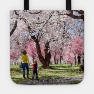 Spring - Lovely Spring Day For a Walk Tote