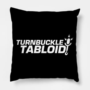 TBT White Logo Pillow