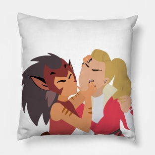 Catradora (Digital Drawing) Pillow