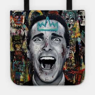 Patrick Bateman pop art Tote