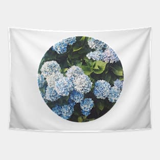 Blue Hydrangea Tapestry