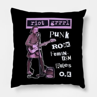 riot grrrl Pillow