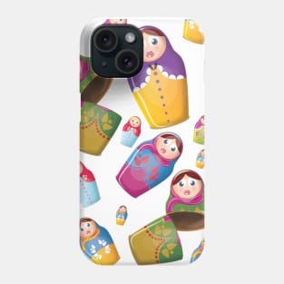 Russian Dolls Pattern Phone Case