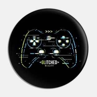 Glitched Reality Game Controller Pin