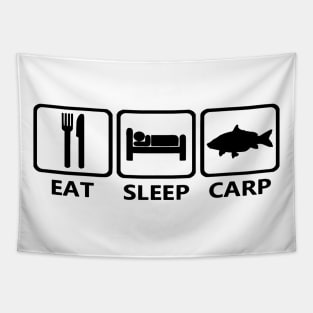 EAT SLEEP CARP Tapestry