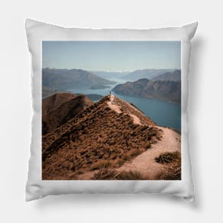 Roys Peak Famous Travel Destination Wanaka Lake Pillow