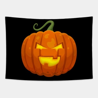 Sinister pumpkin Tapestry