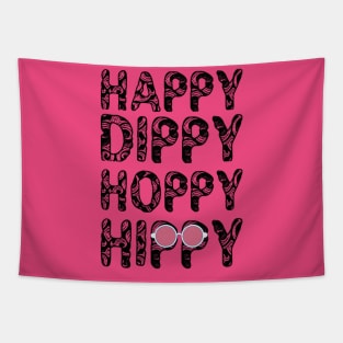 Happy, Dippy, Hoppy, Hippy Tapestry