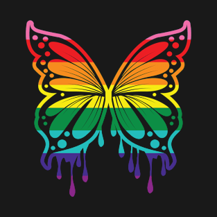 PRIDE BUTTERFLY WINGS T-Shirt