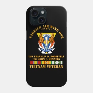 Carrier Air Wing One - Vietnam Veteran w VN SVC Phone Case