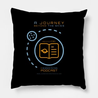 Journey Beyond The Skies Logo 2 Pillow