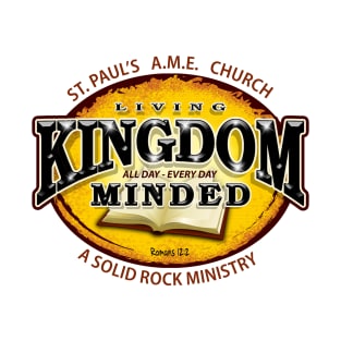 Kingdom Minded Stickers T-Shirt