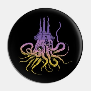 Saltwater Damage Sea Creature Pin