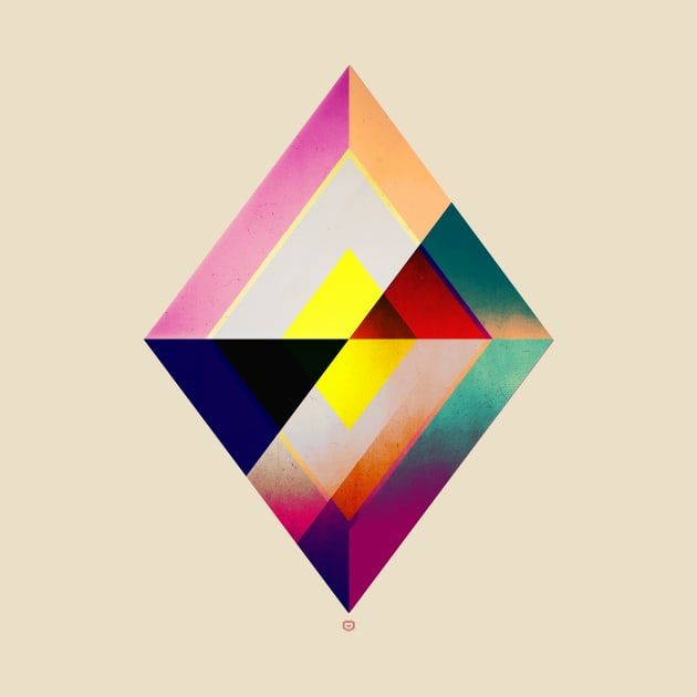 Geometric Diamond 2 by Spires