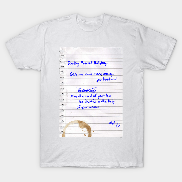 Dear Bank Manager - Young Ones - T-Shirt