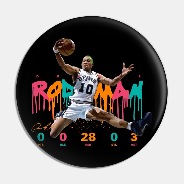 Dennis Rodman Pin by Juantamad