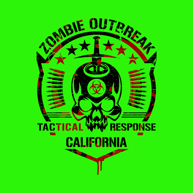 Zombie Outbreak Tactical Response CALIFORNIA by Scarebaby