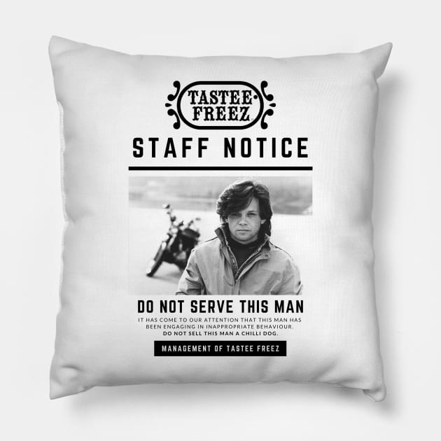 Tastee Freez Chilli Dog - Mellencamp Pillow by Simontology