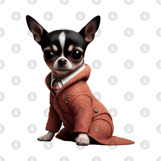 Chihuahua gentleman by IDesign23