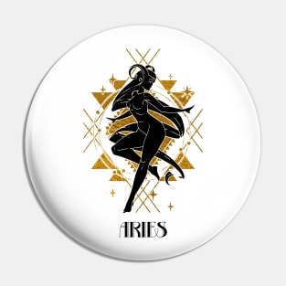 Aries zodiac sign Pin