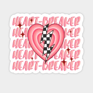 Heartbreaker Retro Magnet