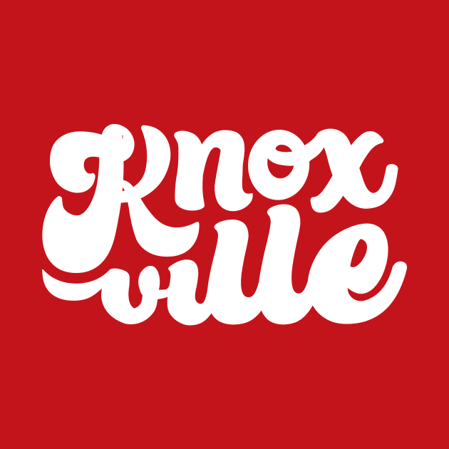 Knoxville Script - White + Red by jepegdesign