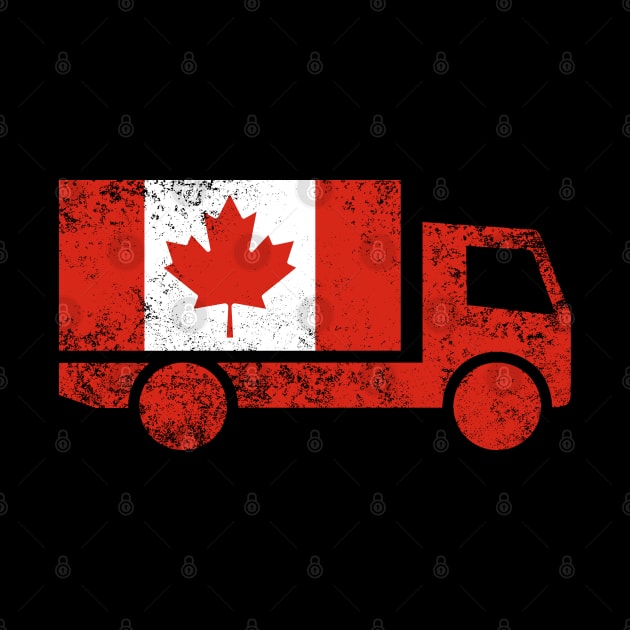 Canada Flag Truck by Decamega