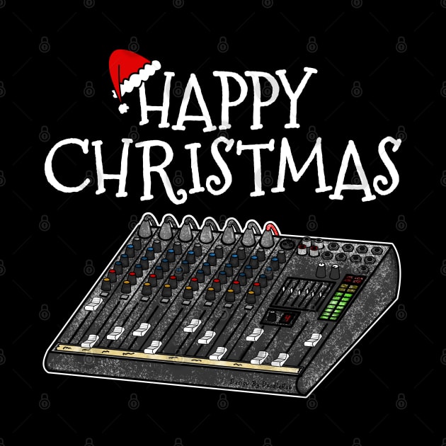 Christmas Sound Engineer Musician Xmas 2022 by doodlerob