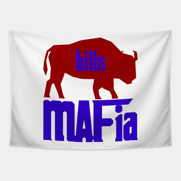 Bills Mafia Tapestry by BeeFest