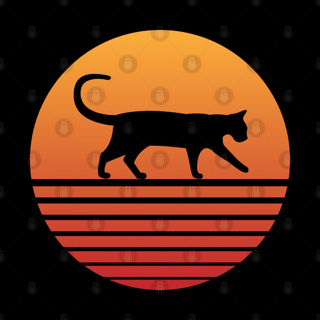 Cat silhouette by skauff