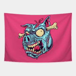 zombie pig Tapestry