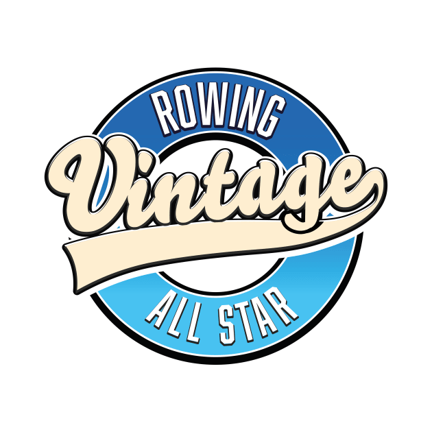 Rowing Vintage All Star logo by nickemporium1