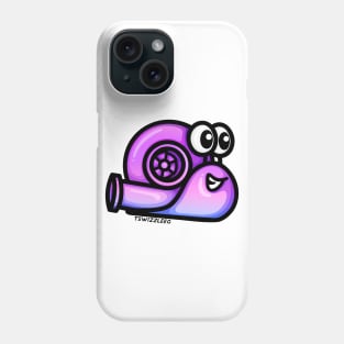 Turbo Snail (Version 1) - Electric Purple Phone Case