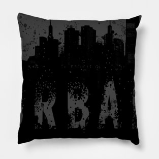 urban tshirt Pillow